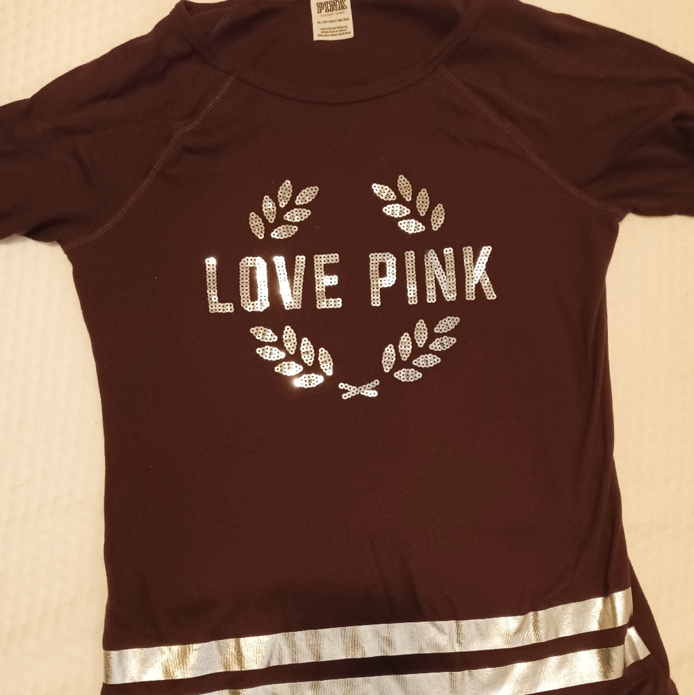 Pink by Victoria's secret top size  XS  extra small